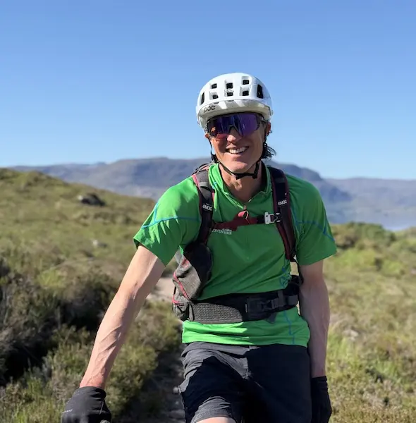 Alex Glasgow mountain bike guide in Sotland