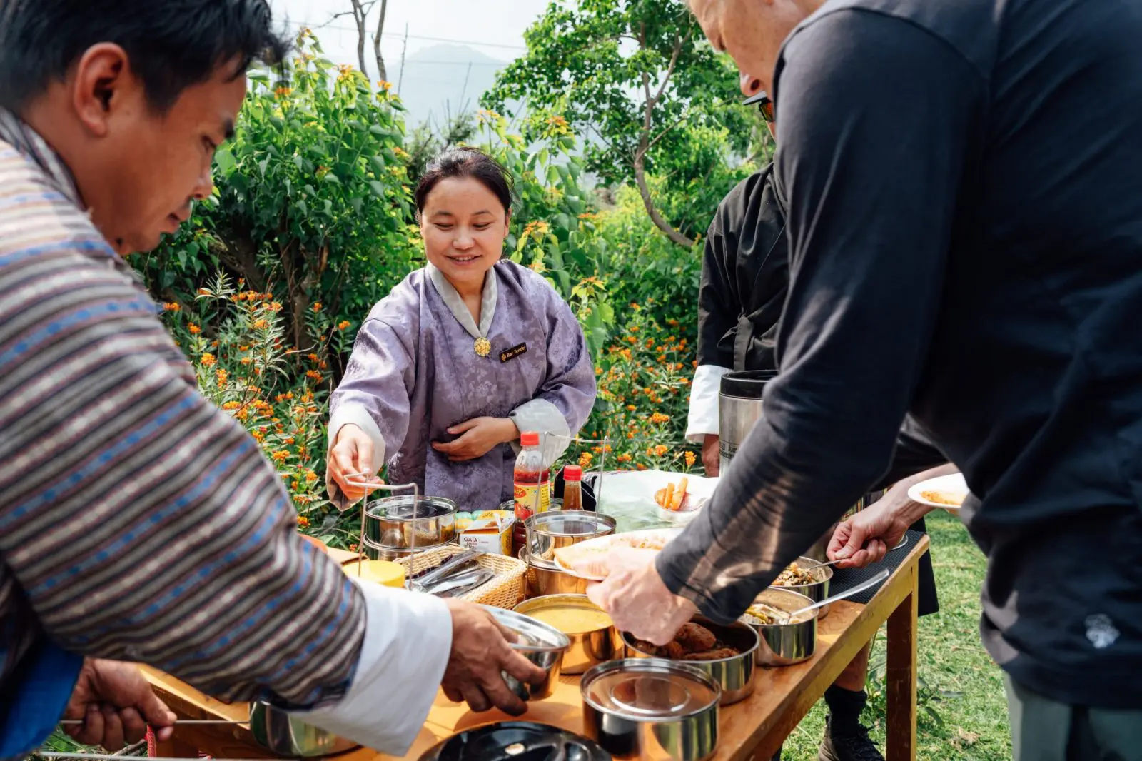 Locals are known for their warm hospitality