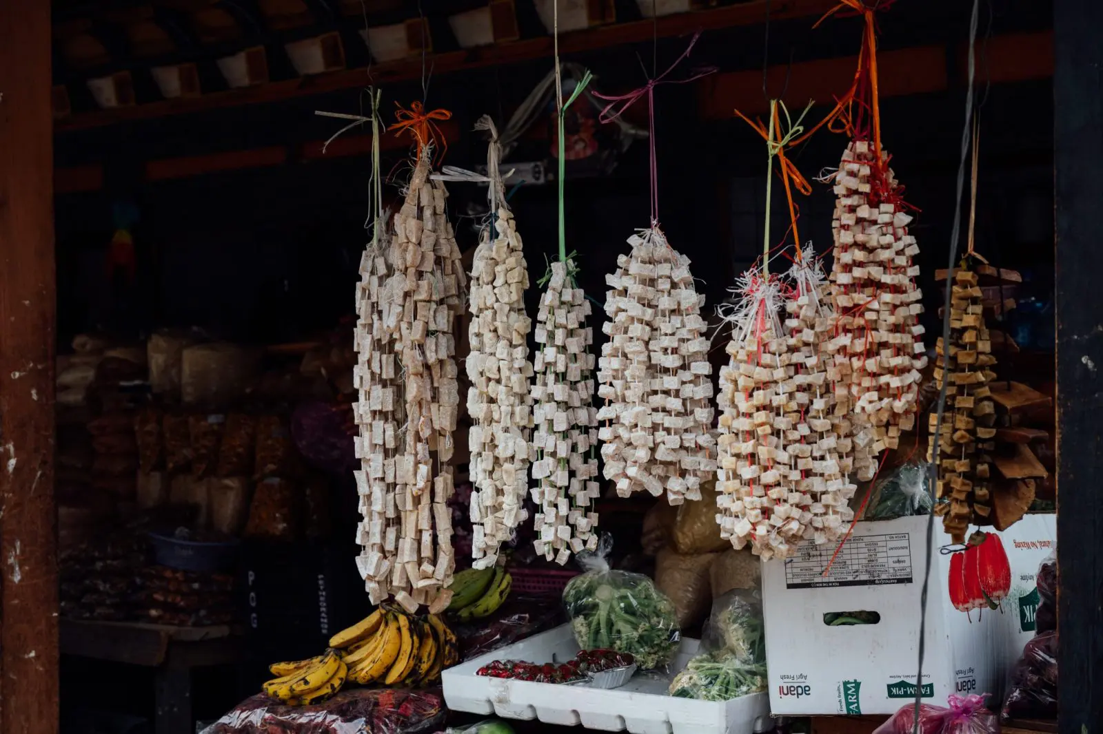 Yak milk cheese in grocers