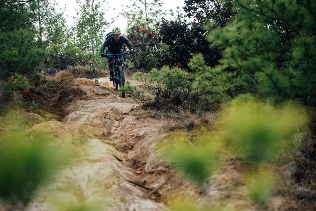 Dusty and dry trails