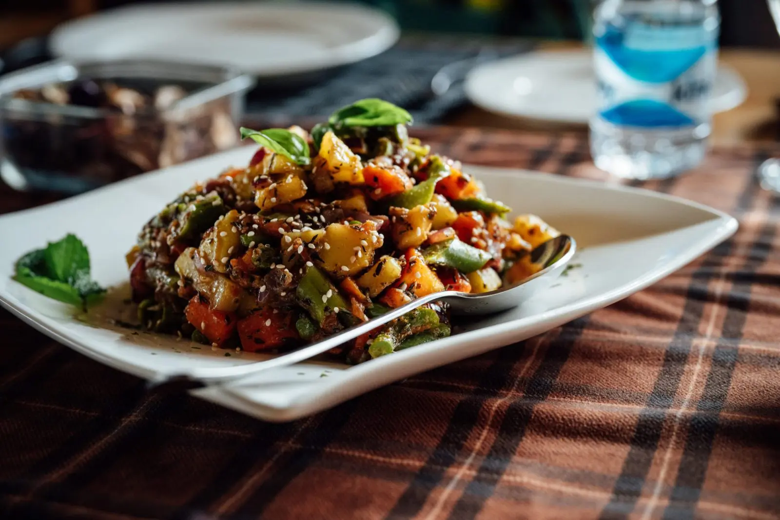 fresh produce and hearty greens