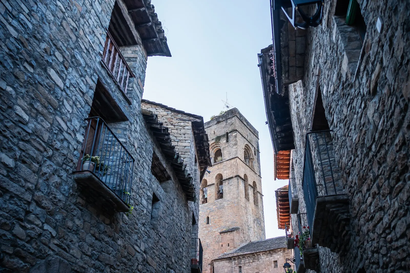 Old town Ainsa, Spain